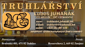 Vizitka: Truhl&aacute;�stv&iacute; Juha�&aacute;k